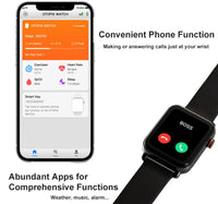 OTOFIX Watch Voice Control Smart Remotekey Lock/Unlock Door Vehicle Tools Smart Watch Key for Car - FairTools