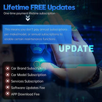XTOOL Anyscan A30M Wireless BT OBD2 Scanner for Android & iPhone - FairTools