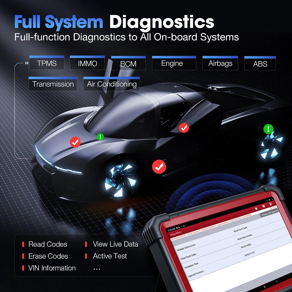 Launch X431 PRO3 PRO5 SmartLink Diagnostic Scan Tool J2534 Programming FairTools